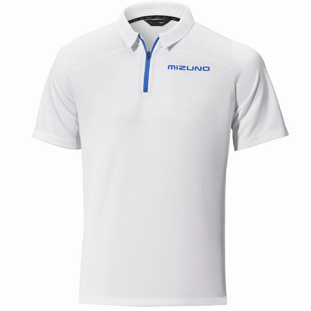 Mizuno Tech Polo Shirt - White NonIrritatingTags Modern Style