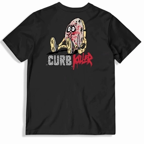 Slappy Curb Killer T-Shirt - Black Teenager fashion