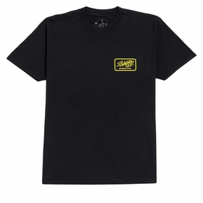 Moisture Management Slappy Throwback T-Shirt - Black