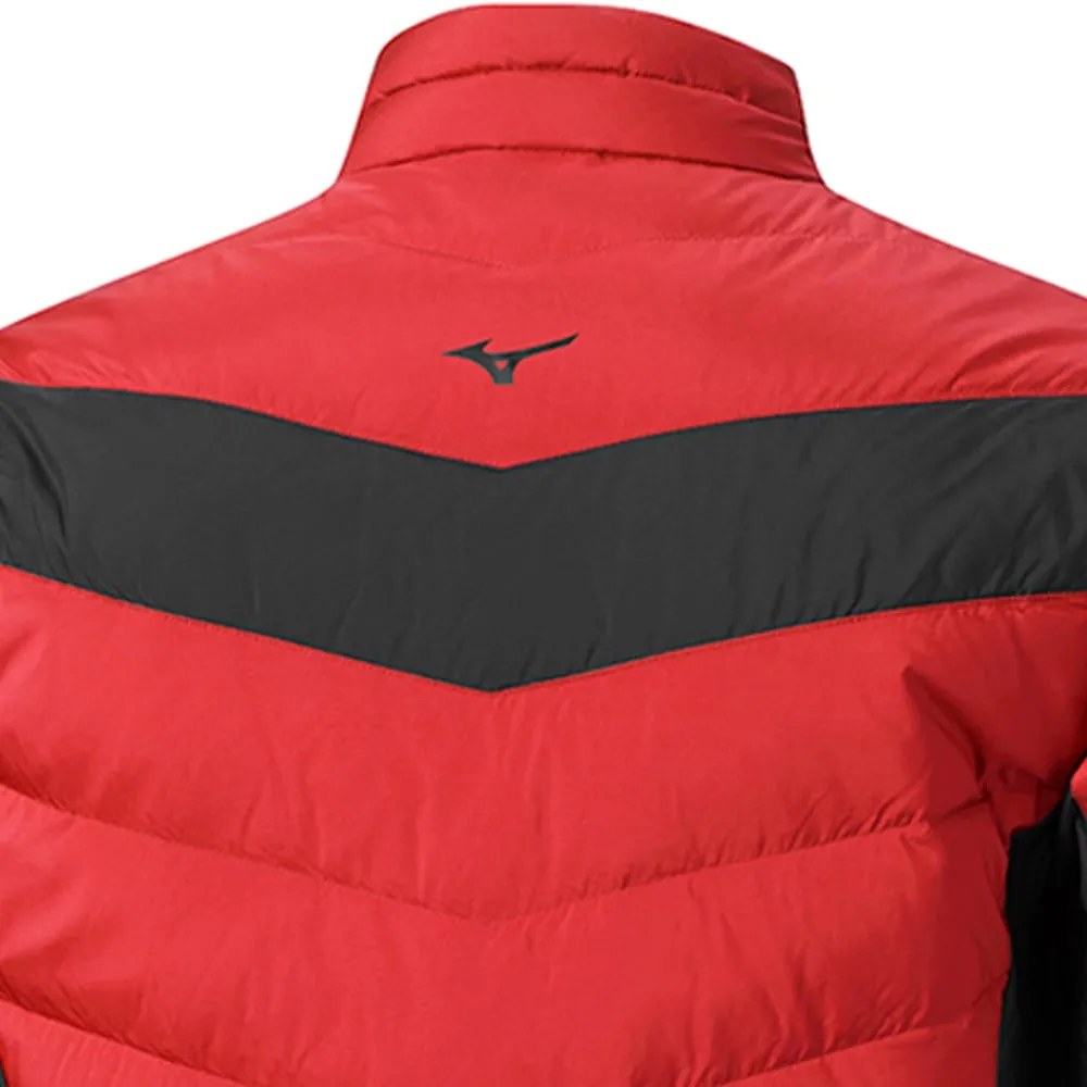 Mizuno Breath Thermo Max Jacket - Red Lightweight Waterproof Jacket