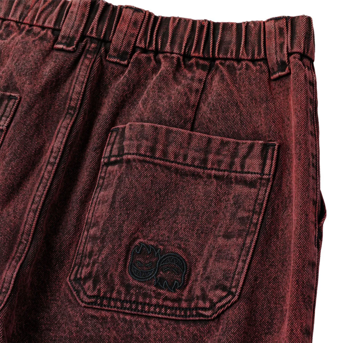 Spitfire Eternal Denim Jeans - Red Overdye Thermal Lining Fashionable Fit