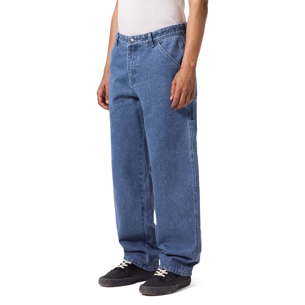 Former VT Distend Denim Carpenter Jeans - Worn Blue Outfit Staple