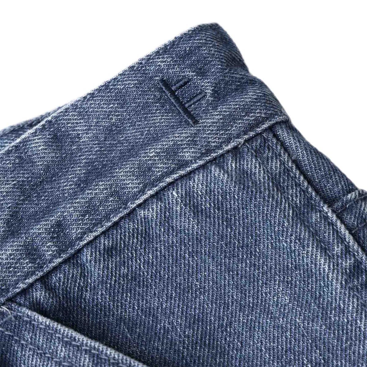 Former VT Distend Denim Carpenter Jeans - Worn Blue Quality Material Tapered leg