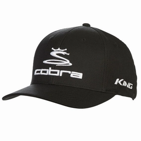 Sporty Vibe Versatile Headwear Cobra Pro Tour Stretch Cap - Black