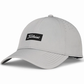 Titleist Charleston Breezer Cap - Grey/Black/White Rugged Mood Elegant Finish