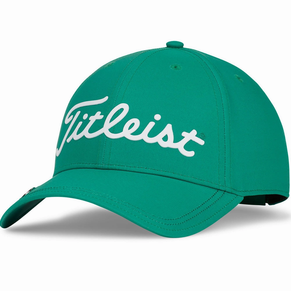 Titleist Players Performance Ball Marker Cap - Fairway Green/White Effortlessly Stylish Simple Detail
