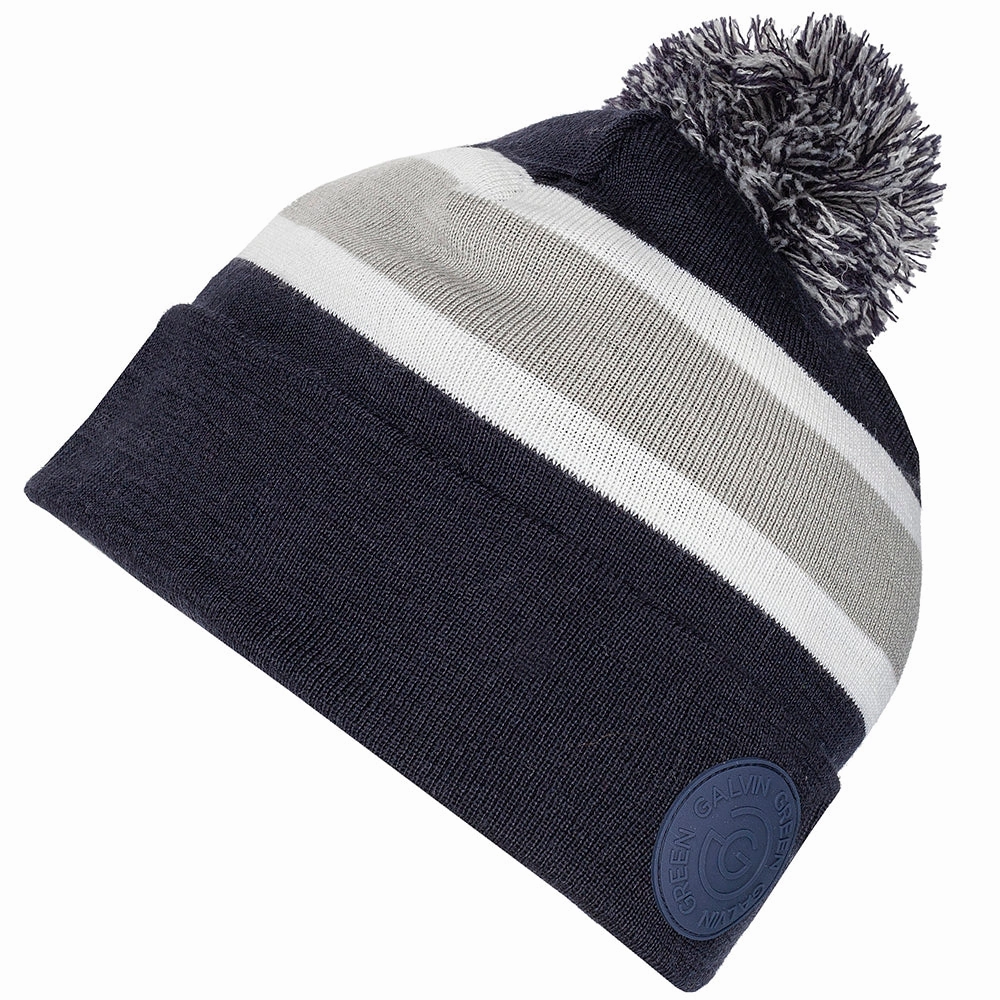 Elegant Finish Galvin Green Leighton Interface-1 Beanie - Navy/Cool Grey/White