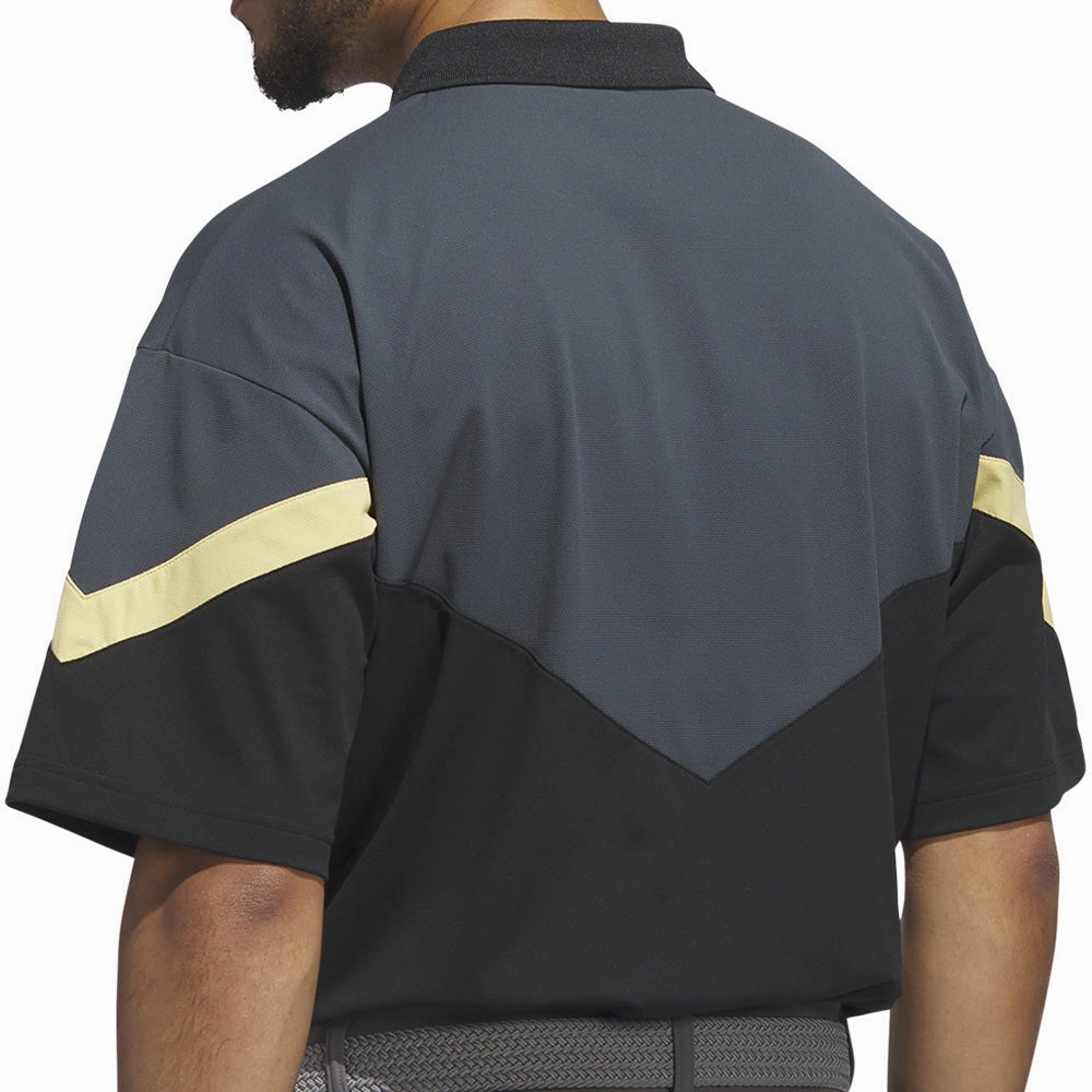 City Look adidas Ultimate365 Sport Polo Shirt - Carbon/Black