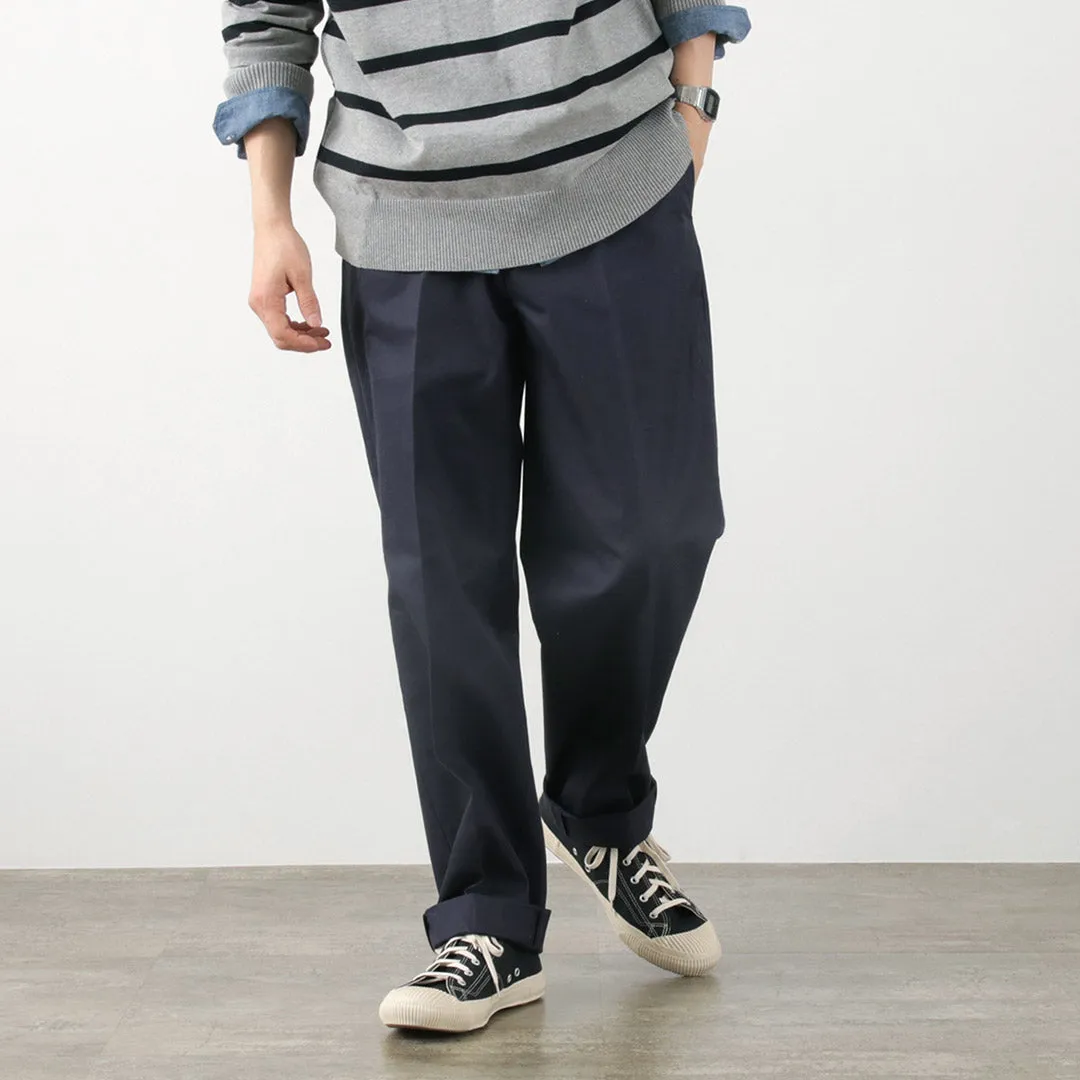 Timeless Wear D.C.WHITE / High Density tapered pants