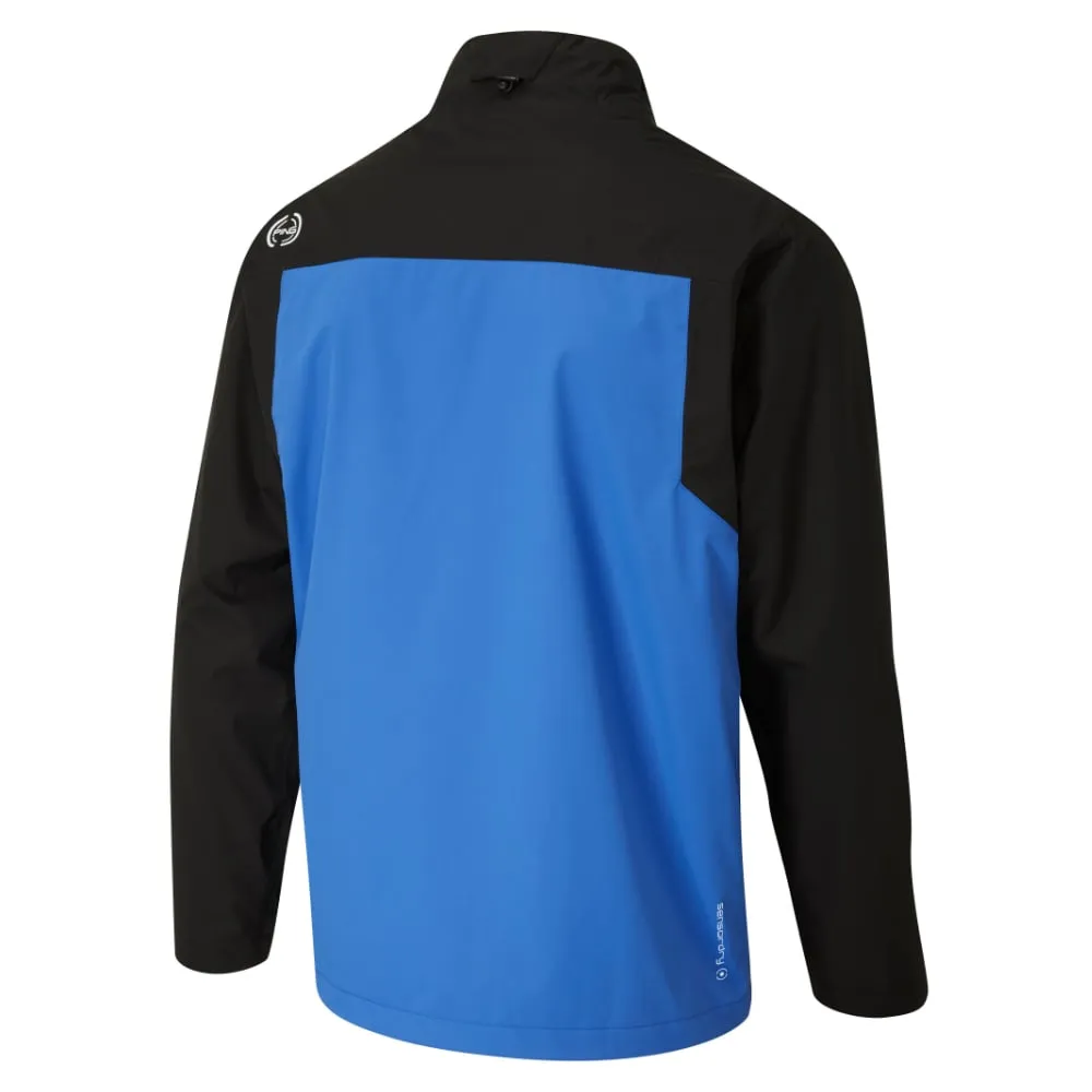 Hidden Ventilation Minimal Look Ping SensorDry Pro Waterproof Jacket - Delph Blue/Black