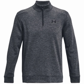 Daily Use Under Armour Fleece 1/4 Zip Pullover - Pitch Grey