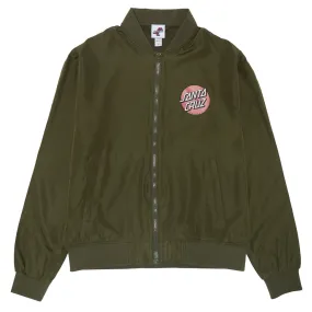 Santa Cruz Bond Bomber Jacket - Army Adjustable drawstring