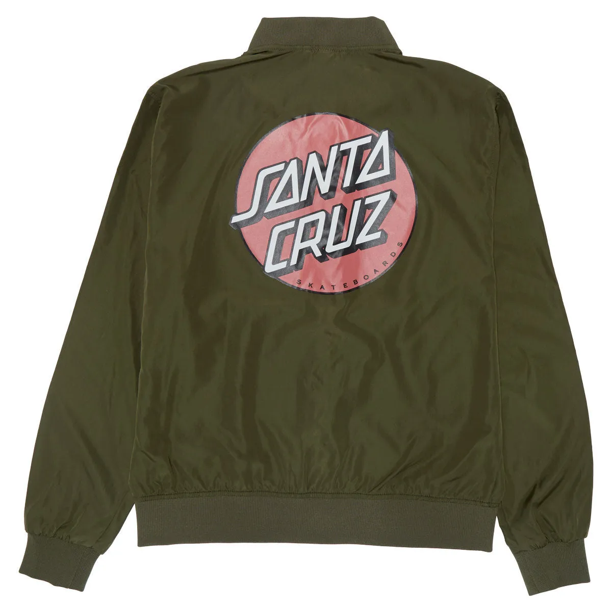 Santa Cruz Bond Bomber Jacket - Army Seam Sealed Technology quick dry
