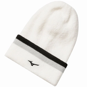 Quick Grab Mizuno Breath Thermo Knit Beanie - White