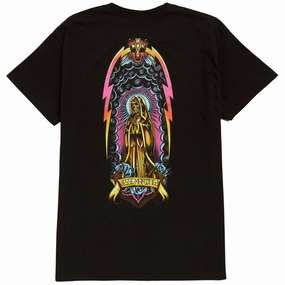 Dogtown Jesse Martinez Guadalupe Handshake T-Shirt - Black Active Style Trend