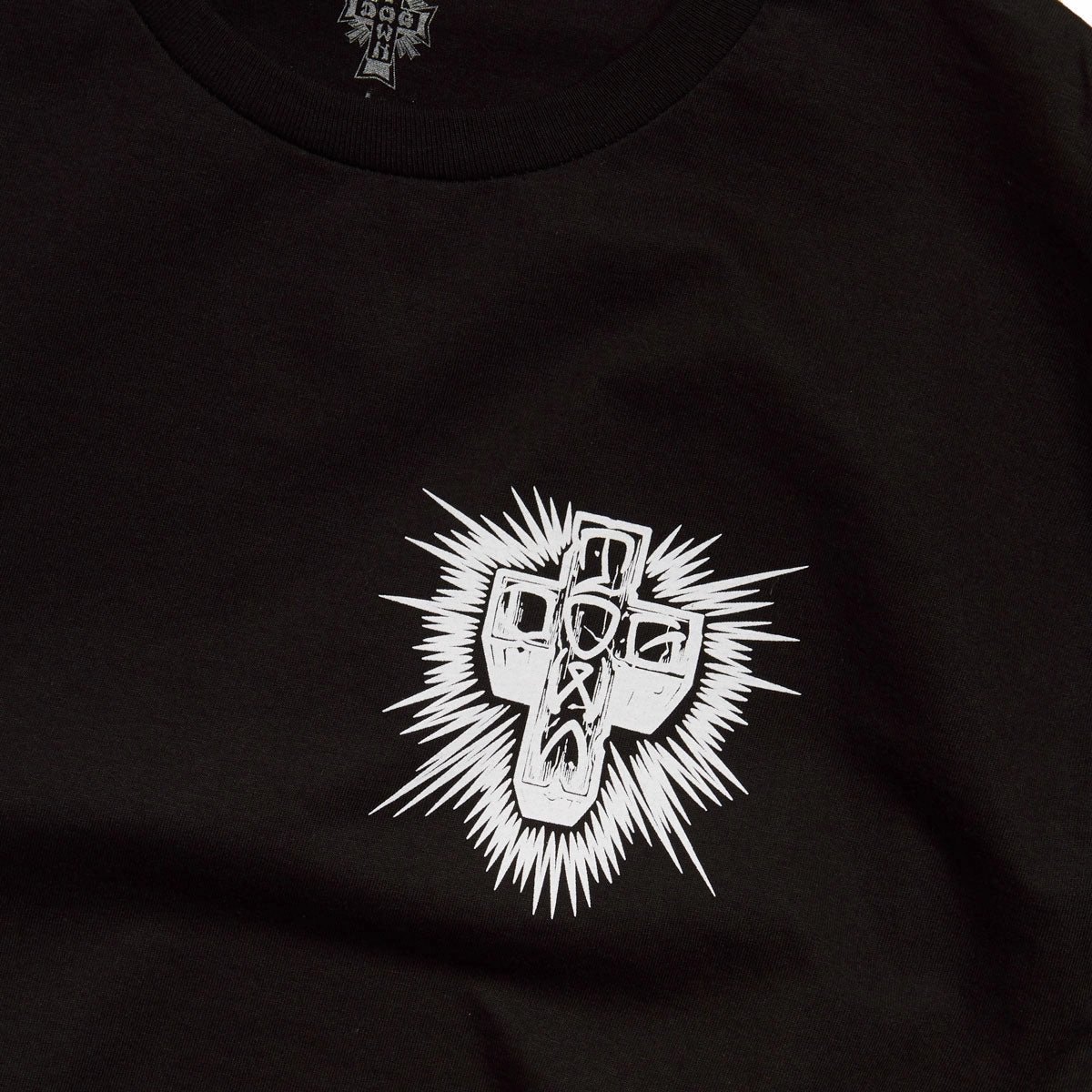 Easy to Style Dogtown Jesse Martinez Guadalupe Handshake T-Shirt - Black