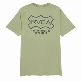 RVCA Genuine T-Shirt - Ranger Green Machine washable Versatile Wardrobe Piece