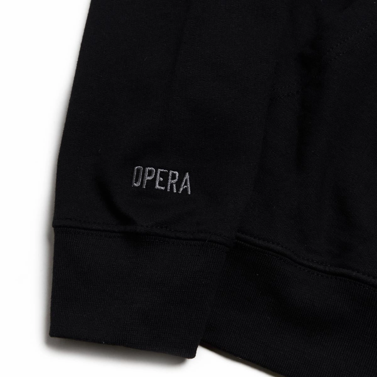 Opera Mask Hoodie - Black Wild boar like