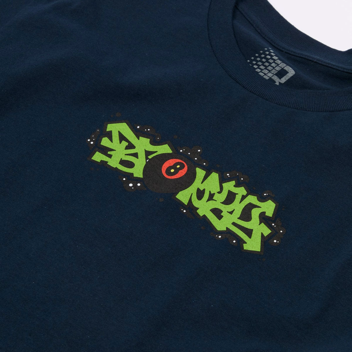 Quick Dry Technology Geometric Print Bronze 56k Burner T-Shirt - Navy