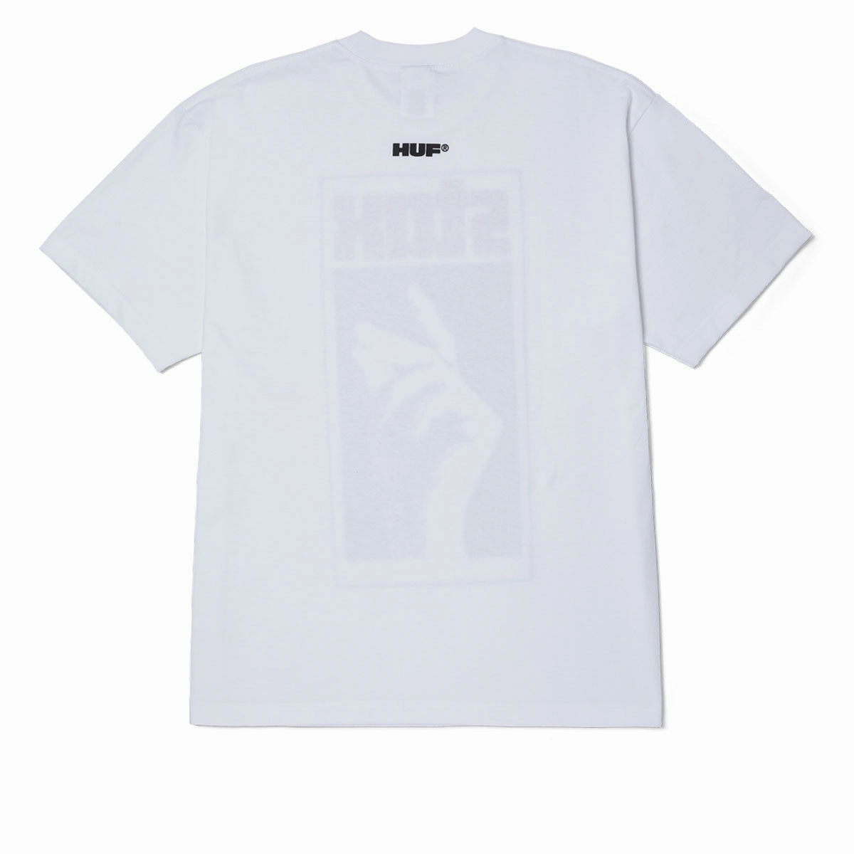 HUF Stax Snap T-Shirt - White teenagers'