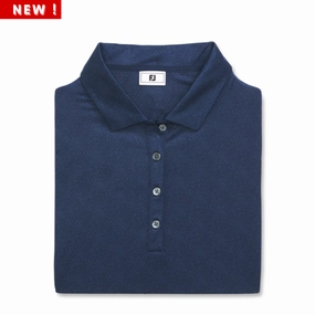 FootJoy Womens Speckle Print Polo Outdoor Fit