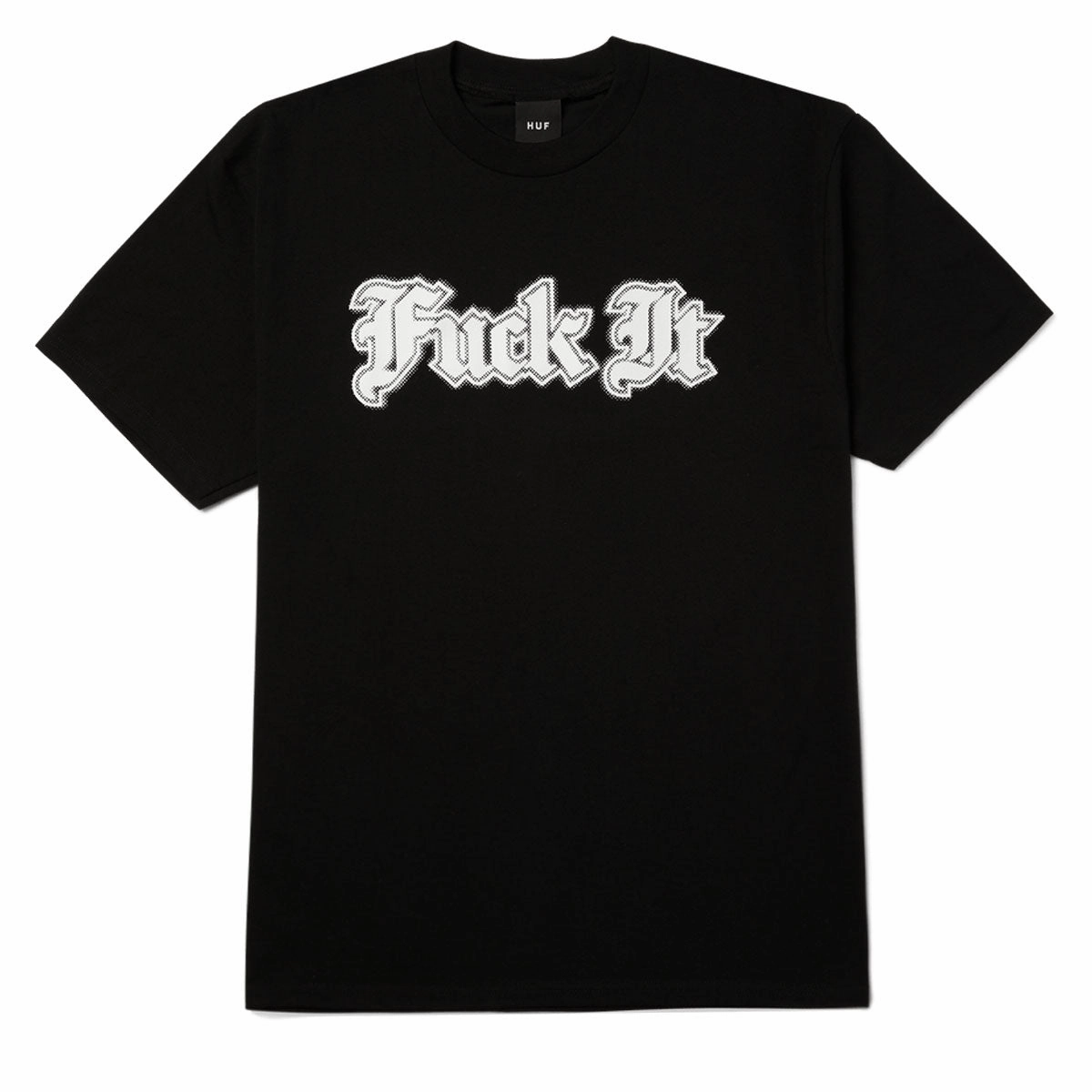 Ultra Soft Blend Cashmere combination HUF Ives T-Shirt - Black