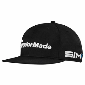 Soft Touch Casual Elegance TaylorMade Tour FlatBill Cap - Black