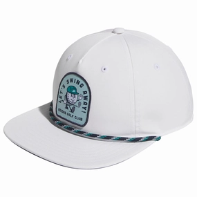 adidas Lets Swing Away 5-panel Rope Cap - White Streetwear Look