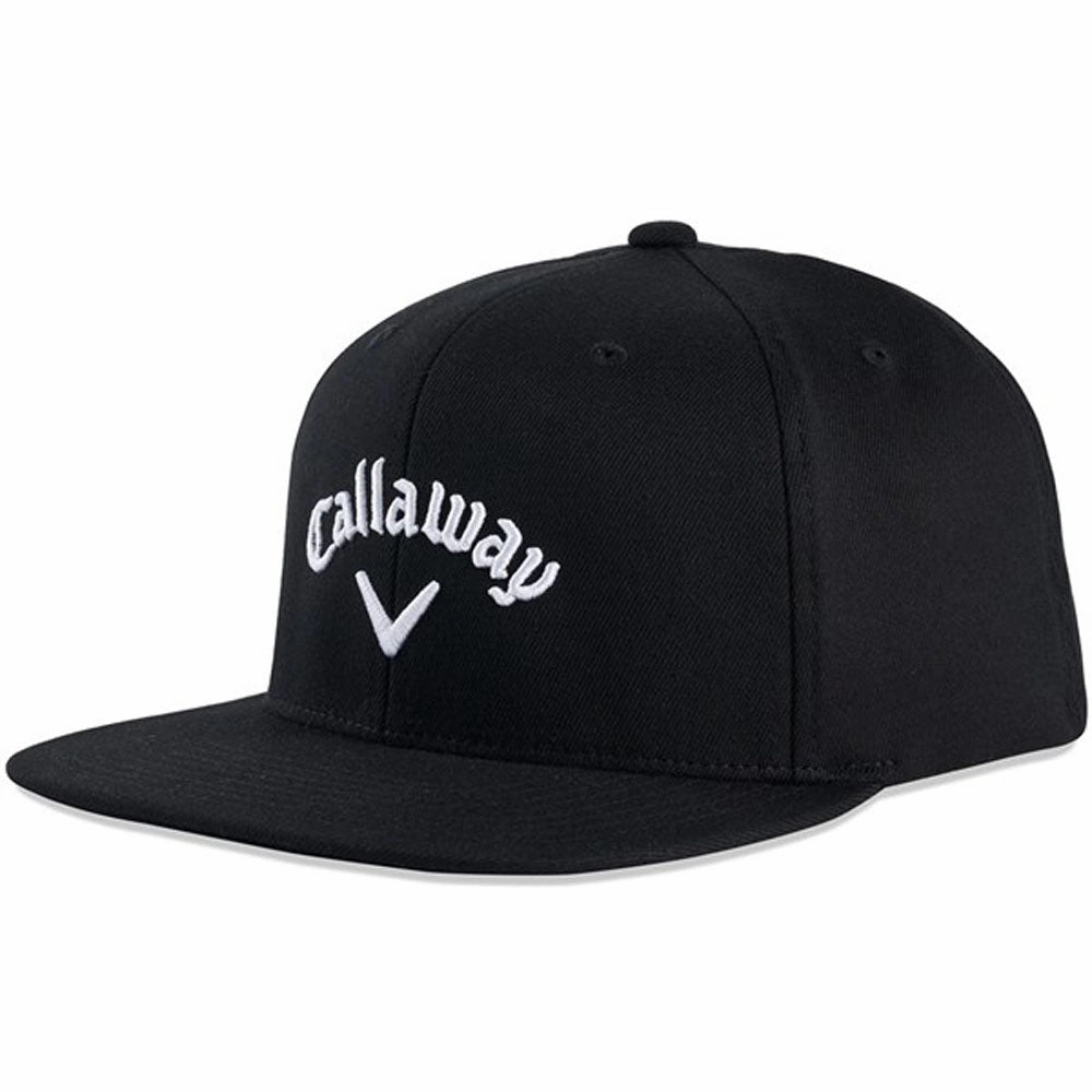 Outfit Vibe Callaway Flat Bill Cap - Black