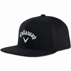 Outfit Vibe Callaway Flat Bill Cap - Black