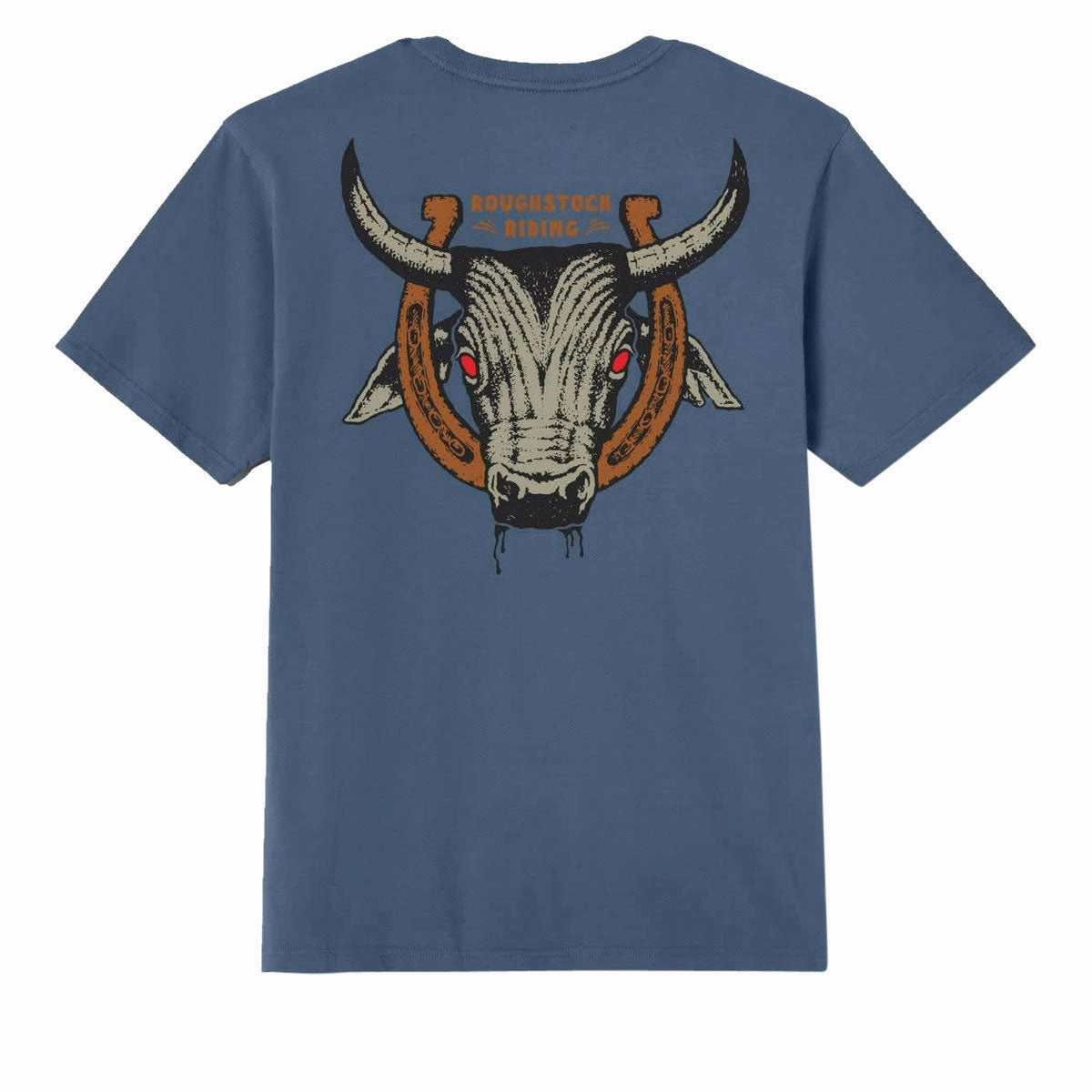 Casual Fit Brixton Roughstock T-Shirt - Harbor Blue