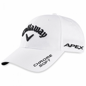 Callaway Tour Authentic Pro Cap - White Media Event Style