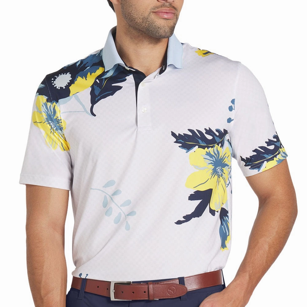 Puma MATTR Terrance Polo Shirt - Silver Sky Versatile Apparel Easygoing Wear