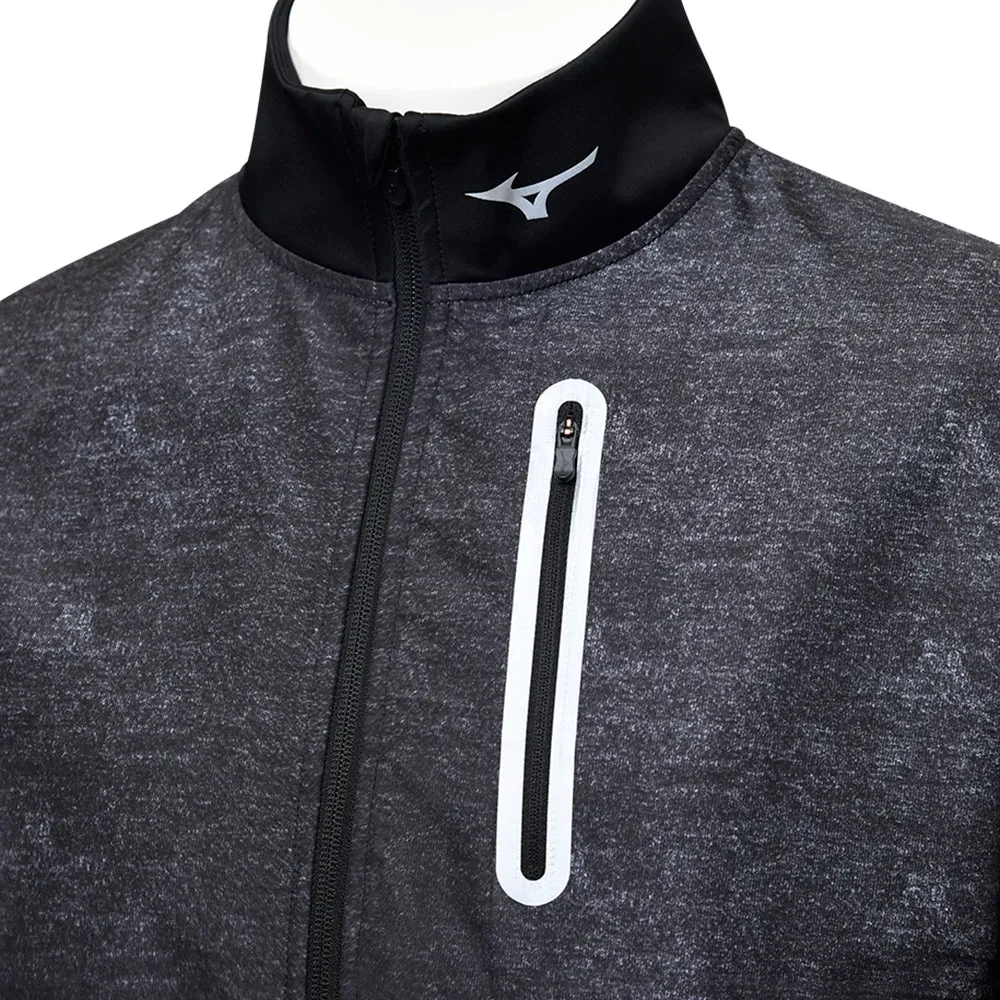 Waterproof Coating Mizuno Melange Reflect Jacket - Black