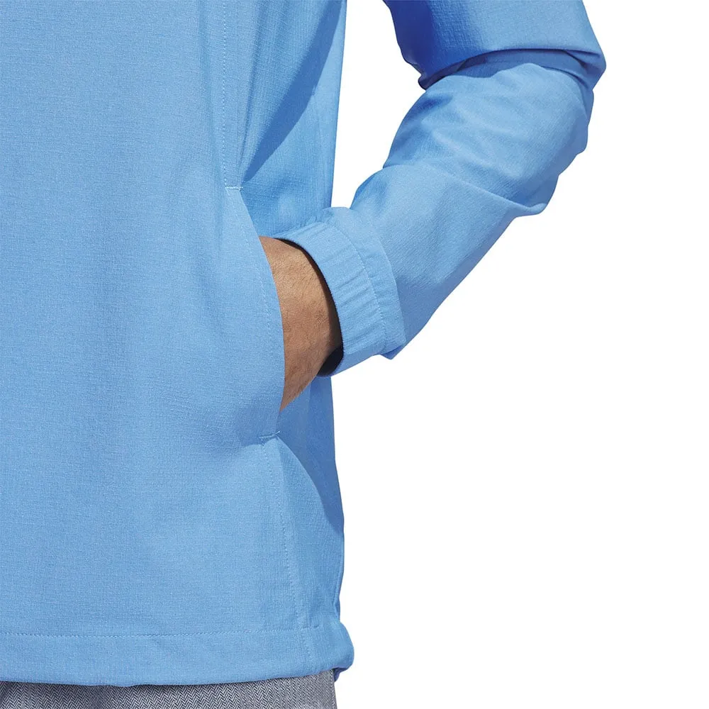 HoodedStyle adidas Club Anorak - Semi Blue Burst