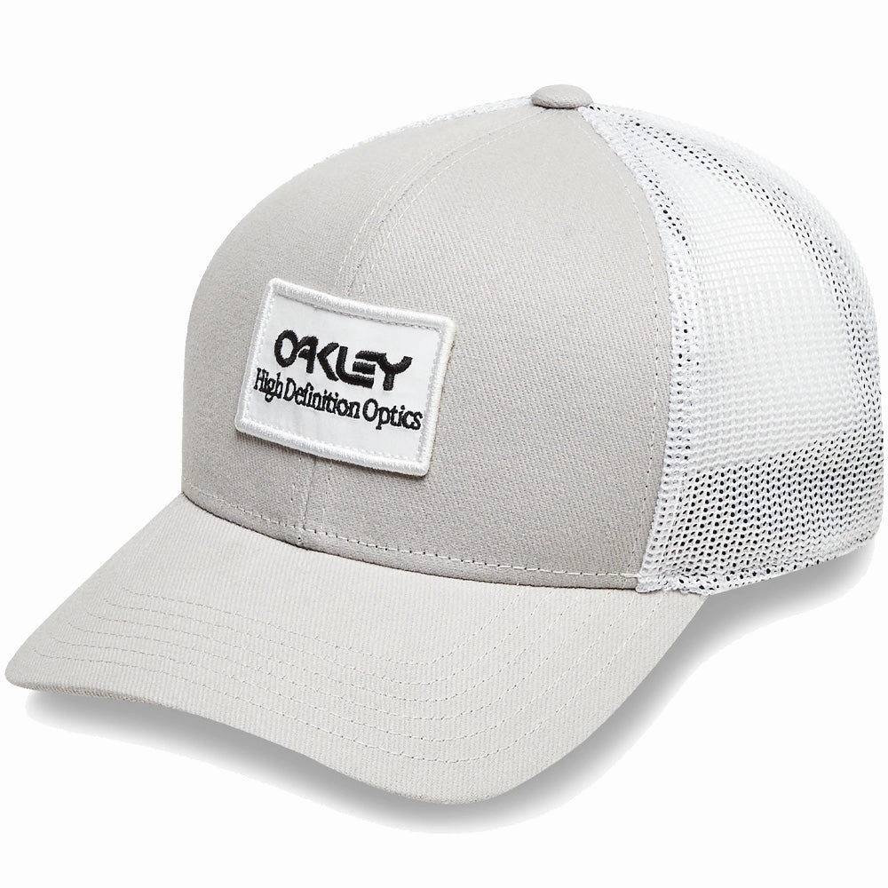 City Mood Modern Casual Oakley B1B HDO Patch Trucker Hat - Stone Grey