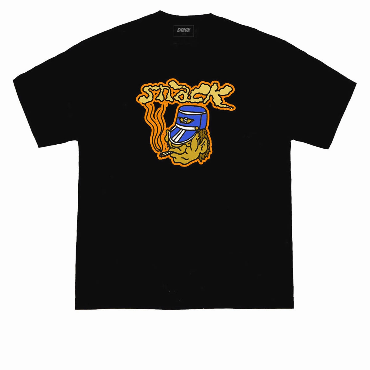 Snack Conductor T-Shirt - Black perfect for all-day wear