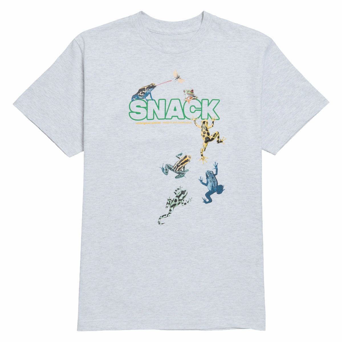 Snack Endangered Species T-Shirt - Ash Basic Top