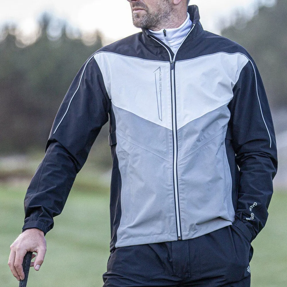 Airtight Seam Sealing CompactFoldable Galvin Green Armstrong GORE-TEX Paclite Waterproof Jacket - Black/Sharkskin/Cool Grey