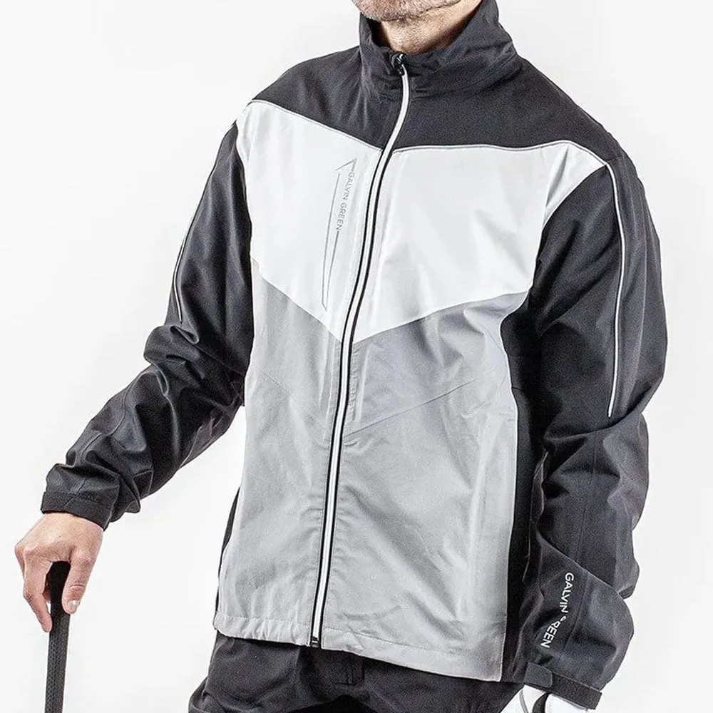 Windbreaker Inspired Fit Galvin Green Armstrong GORE-TEX Paclite Waterproof Jacket - Black/Sharkskin/Cool Grey