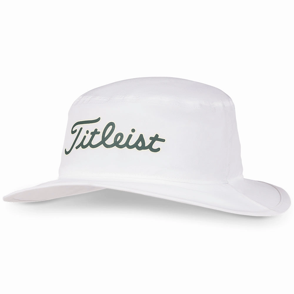 Daily Moments Eco-Friendly Fabric Titleist Breezer Bucket Hat - White/Eucalyptus/Lemon
