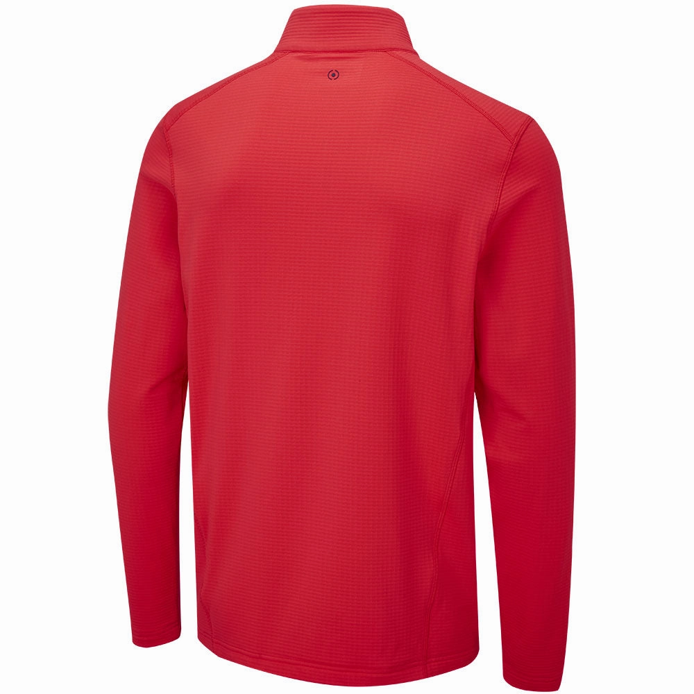 Trendy Vibes product anniversary charm Ping Edwin 1/2 Zip Pullover - Poppy