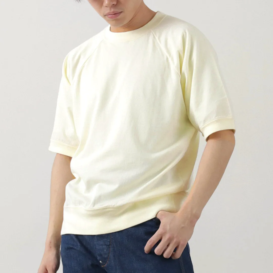 FILMELANGE / Elmer Extra Mini-piled Short Sleeved Sweat Tee EasyCareFinish