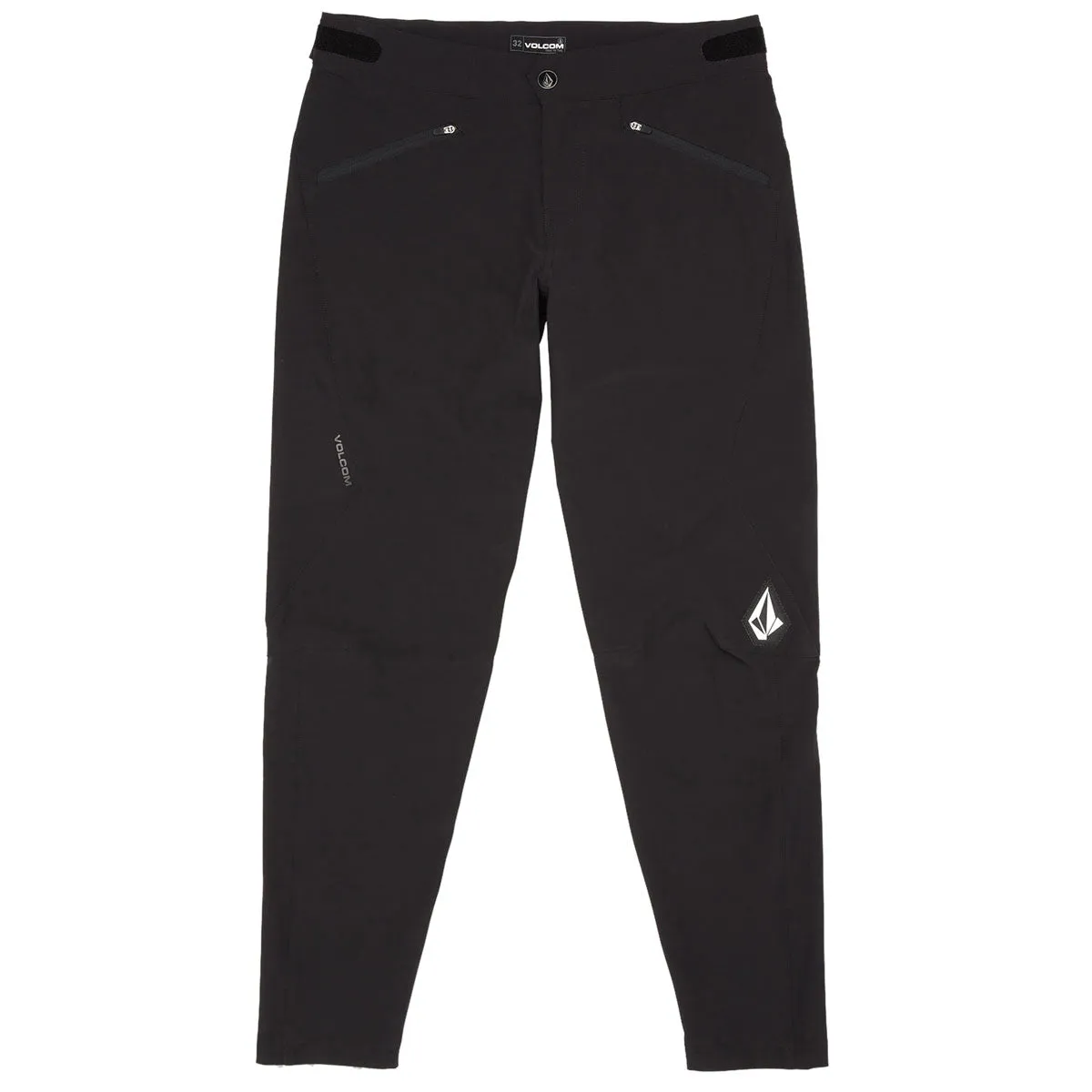 Volcom Trail Ripper Pants - Black Sporty Style Snug Fit