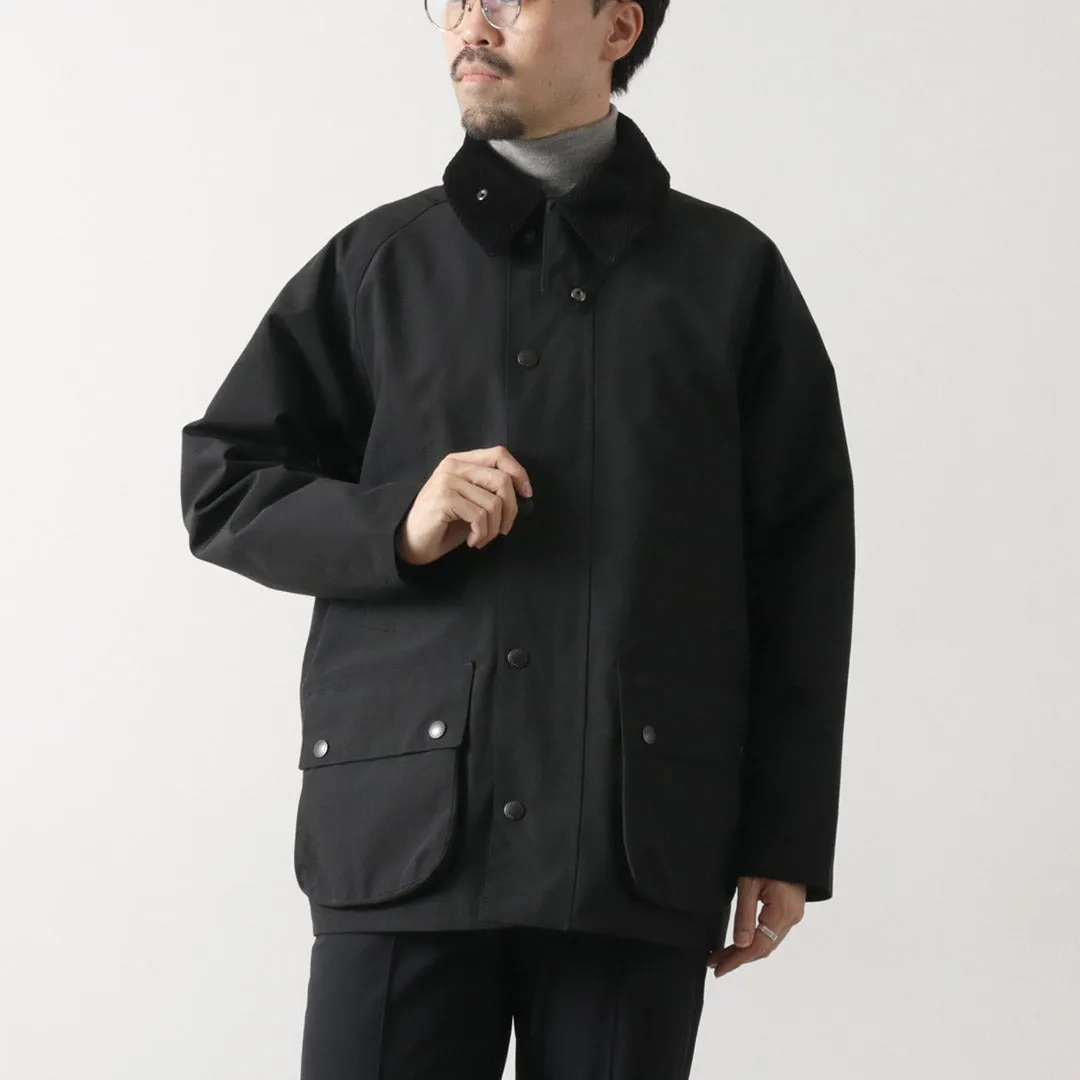 High Collar BARBOUR / Classic BEDALE Shower Proof Jacket 2 Layer