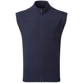 Breathable Lining teens' style FootJoy Ottoman Knit Vest - Navy