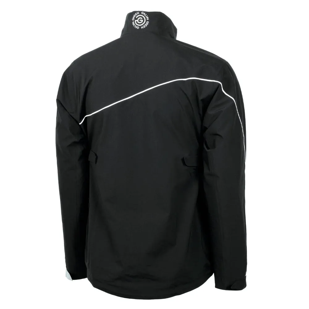 Galvin Green Gore-Tex Aaron Waterproof Jacket - Sharkskin/Black/White Concealed Zippers