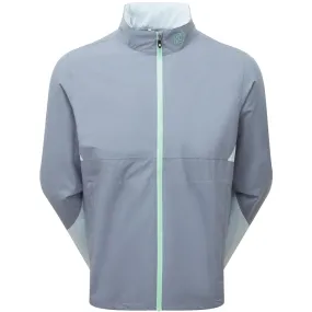PFC Free Treatment City Style FootJoy HydroLite X Waterproof Jacket - Flint/Niagara