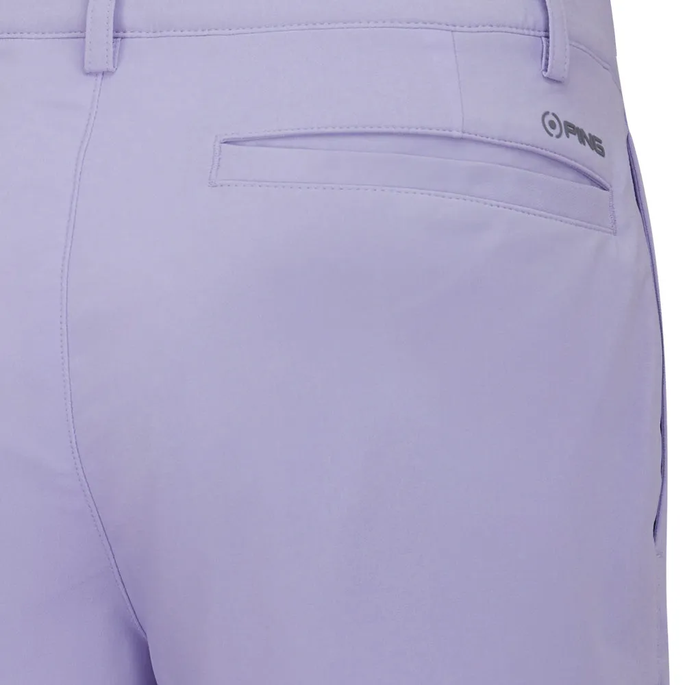 Anti Slip Grip Technology Ping Barret Shorts - Purple Ash Marl