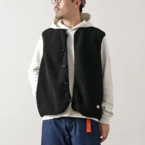 VINCENT ET MIREILLE / Boa Vest Snag Free Fabric Bold Design